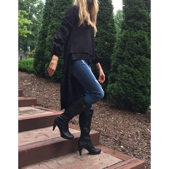 Black High Low Top - Picture 8 of 12